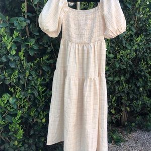 Prairie Dress with Square Neck